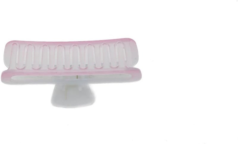 Daiso Matte Bicolor Hair Clip - Pink - Image 2